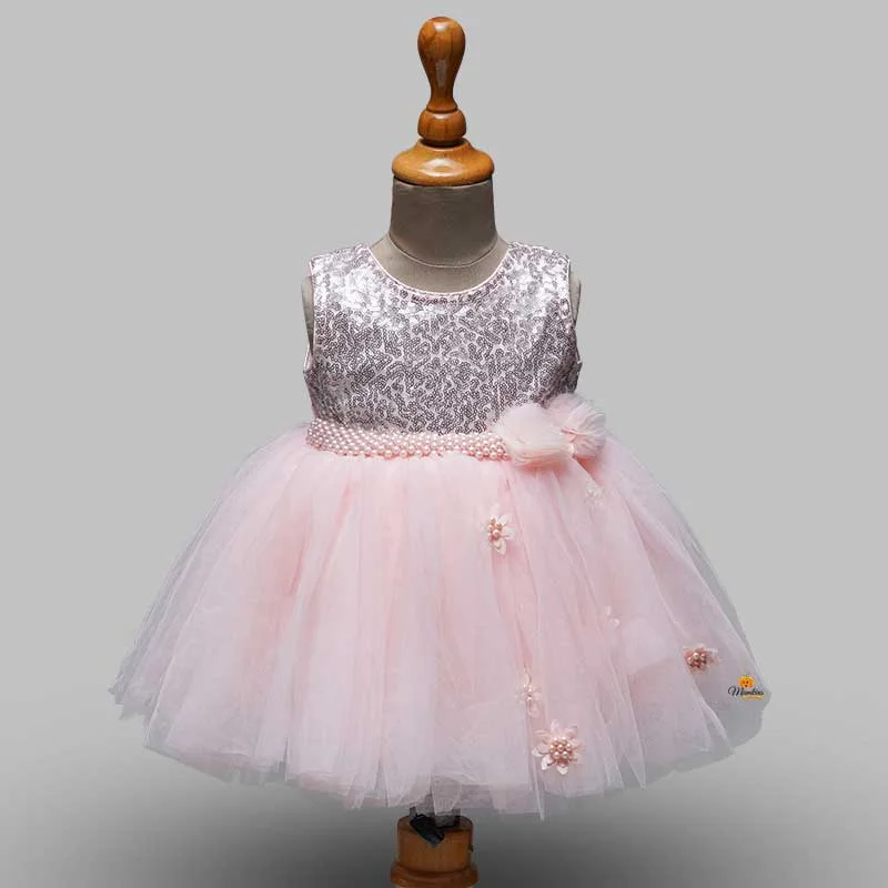 Sequin Designer Girls Frock