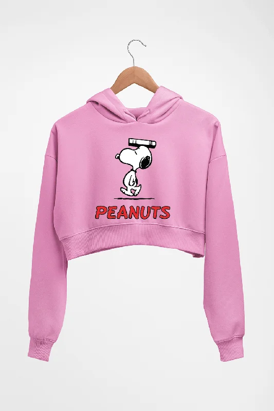 Peanuts Snoopy Crop HOODIE FOR WOMEN