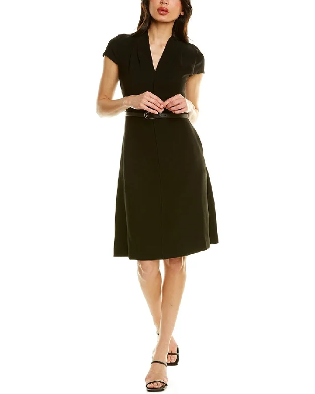 Elie Tahari Judith Belted Dress