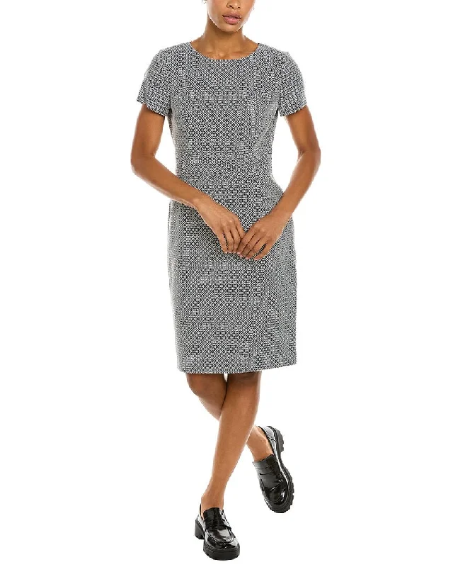 Brooks Brothers Jacquard Sheath Dress