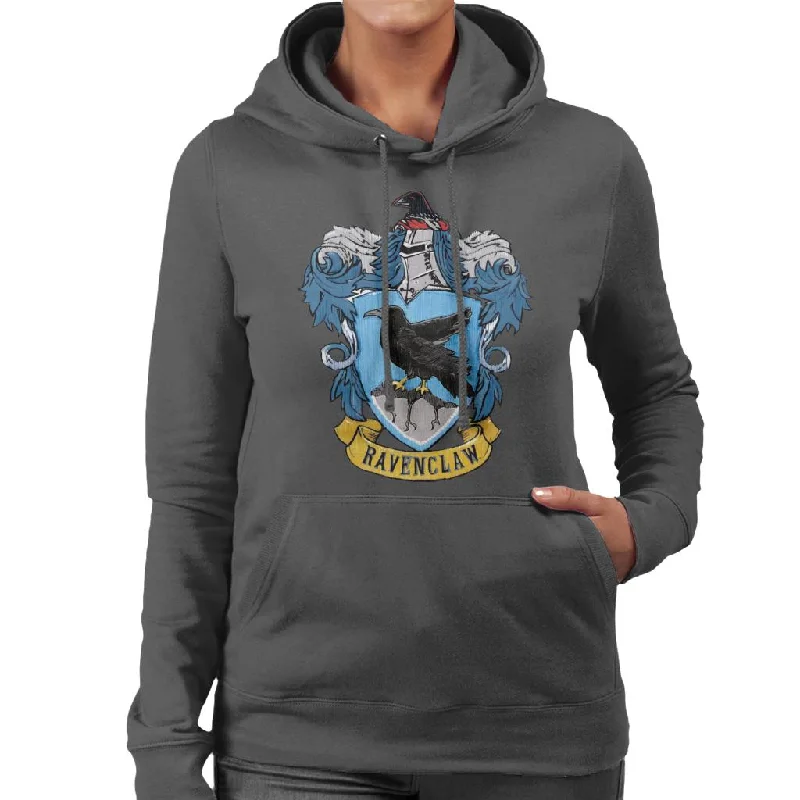 Harry Potter Ravenclaw House Crest Women's Hooded Sweatshirt