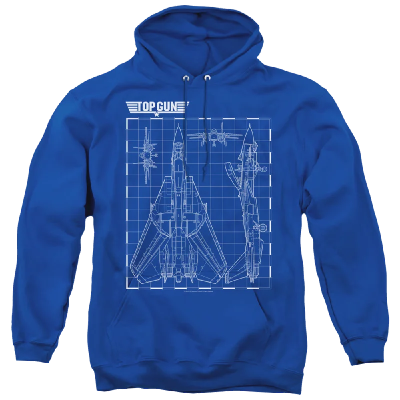 Top Gun Schematic - Pullover Hoodie