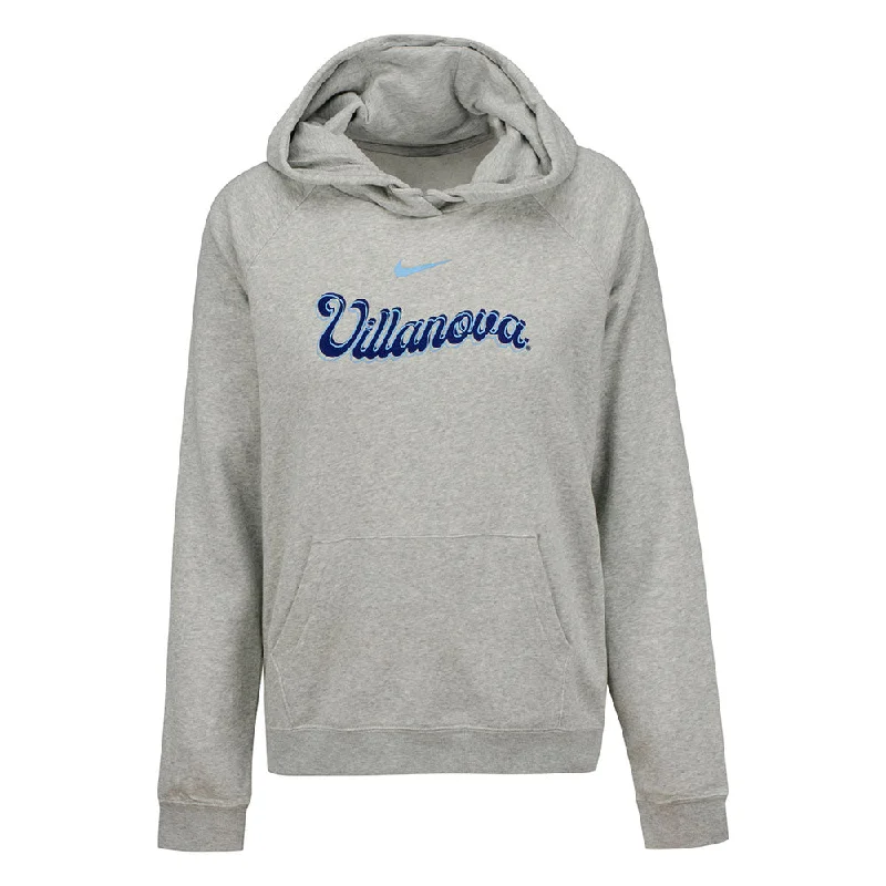 Ladies Villanova Wildcats Nike Script Hood